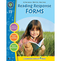 eBook: Reading Response Forms - (PDF version - 1-User Download) - ISBN 978-1-55319-398-2 - Grade 1 - 2-You will receive two emails: one confirming your entire order, and one with a "Download Software" buttonYou can download immediately or return to your email to download later