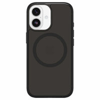 OtterBox Symmetry Clear Compatible with MagSafe Case with Camera Control for iPhone 17 - Black Mist-Integrated technology designed to support seamless interaction with Camera Control