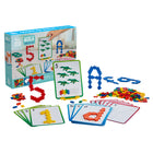 Plus-Plus Learn to Build ABCs & 123s-Includes 400 pieces, and 40 letter and number cards to create a fun-filled educational building experience