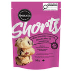 Shorts Cookies - 560G - Assorted Flavours - 4 Pack-White Chocolate Cranberry Shorts contains: Wheat, Milk, Soy. May contain: Eggs.