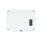 MasterVision - Tableau effaçable à sec en verre magnetique River - 24 po L x 36 po l-Taille de la planche : 24 po L x 36 po l
