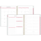 Pen & Pillar 2026-27 Pollinator Weekly/Monthly Planner -11"x 9" - Hard Cover - Bilingual-Twin coil binding