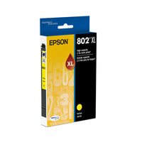 Epson T802 Ink Cartridge - High Capacity - Yellow-Better quality than the lab