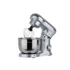 Culinary Chef 8 Speed Stand Mixer 4.5L, Silver-Features a lifting mechanism with a safety switch for using the mixer safely and easily