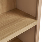 Modway Caleb 4 Arched Display Shelf Bookcase - Tan-7