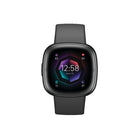 Google Fitbit Sense 2 Smart Watch - Graphite/Graphite Aluminium-Slim design: Sense 2 is built to feel natural on your wrist and complement styles both casual and elegant. It's sleek and slim with all-new raised band attachments that make it more comfortable for all-day wear