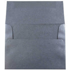  JAM Paper Enveloppes d'invitation métalliques A2 - 4,375 x 5,75 po - Stardream Anthracite Noir - paquet de 25-Taille : A2 (4,38 x 5,75 pouces)
