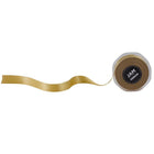 JAM Paper Double Faced Satin Ribbon - 7/8" W x 25 yd. - Gold-Quantity: Roll Sold Individually