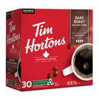 Tim Hortons Dark Roast K-Cup Pods - 30 Pack-Full flavoured with smooth finish