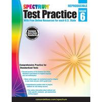 eBook: Spectrum 704252-EB Spectrum Test Practice - Grade 6-You will receive two emails: one confirming your entire order, and one with a "Download Software" buttonYou can download immediately or return to your email to download later