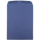 JAM Paper 10 x 13 Open End Catalog Envelopes with Gum Closure - Presidential Blue - 50 Pack (263919489I)-Size: 10 x 13 inches