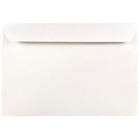 JAM Paper 7.5 x 10.5 Booklet Envelopes, White, 200 Pack (4246g)-White