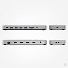 Plugable USB-C DUAL 4K Monitors 100W Laptop Docking Station-4K Your Way—Ditch the adapters, with 2x HDMI ports and 2x DisplayPort ports, this laptop docking station adapts to you—connect two screens up to 4K 60Hz for ultra smooth video. All connected by a single USB-C cord back to the computer