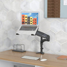 ShoppingAll Adjustable Laptop Mount Stand for Laptops Up to 17" - Black-7