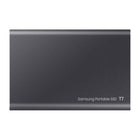 Samsung T7 1To USB 3.2 Gen. 2 Disque SSD Portatif - Gris-Intégré avec un logiciel mis à niveau pour PC et Mac pour vous aider à configurer un mot de passe et obtenir les dernières mises à jour du micrologiciel