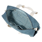 Gry Mattr Denim Weekender Bag - Blue-Dimensions: 18.6" W × 12.6" H × 10" D (47.24 cm W × 32 cm H × 25.4 cm D)