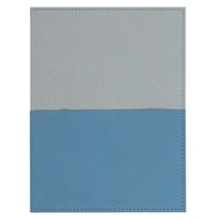 Gry Mattr Soft Touch Contrast Notebook - 6" × 8"-Soft-touch paper-wrapped cover with contrast pocket detail