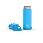 Thermos FUNtainer Bottle - 470ml - Electric Blue -Carry handle with soft touch grip folds down when not in use
