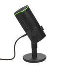 JBL Quantum Stream Studio-RGB VU meter - Easily keep an eye on your volume levels with the real-time RGB VU meter that surrounds the control knob. Too low? Try turning up the gain. Going into the red? Your listeners might be hearing clipping and distortion, so ease back