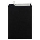 JAM Paper - Enveloppes ouvertes pour catalogue en papier texturé sans fermoir, 10 x 13 po, noir, 100 par boîte-Ouverture : extrémité ouverte
