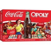 Masterpieces Puzzle Company Coca-Cola Opoly Board Game-Age: 8+