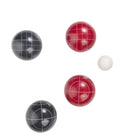 Triumph Resin Bocce Set - 100mm - Red/Blue-EASY TRANSPORT AND STORAGE: Transport game pieces in included carrying bag for easy storage