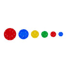edxeducation - Ensemble de galets arc-en-ciel imbriqués - Ensemble de 96-Niveaux Prématernelle