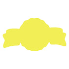 JAM Paper - Rouleaux d'étiquettes standard - en forme de sceau d'anniversaire - 1 3/8 x 2 5/8 - jaune fluo - 125 étiquettes/rouleau-Taille : Sceau anniversaire (1 3/8 x 2 5/8 pouces) | Les étiquettes imprimables sont faciles à créer et à personnaliser.