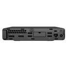 HP Refurbished EliteDesk 800 G5 Mini Desktop Computer - Intel Core i7-8700T - 256 GB SSD - 16 GB RAM - Windows 11 Pro-HDD/SDD Storage: 256GB SSD 