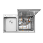 Fotile - Lave-vaisselle encastrable 3-en-1 en acier inoxydable - 35"-Lavage des produits
