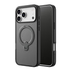 AXS PROShield Stand MagSafe Compatible Phone Case for Apple iPhone 17 Pro Max - Black-Raised bezels protect screen and camera from impacts 