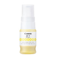 Canon GI-25 Yellow Ink Bottle-Colour dye-based ink for vivid long-lasting colour printouts