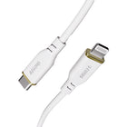 Amaze 4' USB-C to Lightning Cable - White -60W Fast Charging: Delivers reliable power for phones, tablets, and laptops