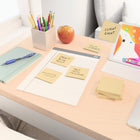 Self-Stick Notes - Yellow - 2 Pack-Plain yellow notes