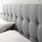 Modway Emily Upholstered Fabric Queen Headboard - Grey-Soft polyester upholstering