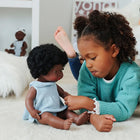 Miniland Clothes for 15" Dolls - Knitted Outfit Dress & Headband-Made in Spain
