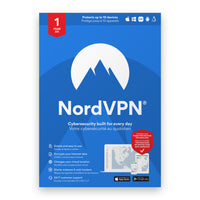 NordVPN Standard  VPN & Cybersecurity Software Subscription - 1 Year - 10 Devices-NordVPN’s Threat Protection feature makes you much safer from online threats. Turn it on, and Threat Protection will block intrusive ads and trackers, scan URLs to protect you from dangerous websites, and inspect downloaded files for malware.