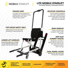 Mobile StairLift LITE Mobile Stairlift - Assorted Colours-Product weight 44 lb for improved portability and handling