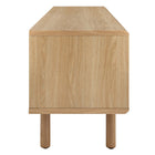 Modway Kurtis 60" TV Stand - Oak-Wood Legs