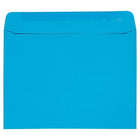 JAM Paper - Enveloppes lisses Brite Hue en papier recyclé de format invitation, 9 x 12 po, bleu, 100 par paquet-Taille : 9 x 12 po