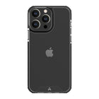 AXS PROShield Military Grade Protection Clear Case for Apple iPhone 13 Pro - Black-Anti-UV material offers a crystal clear design