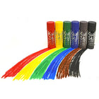 The Pencil Grip Jumbo Solid Tempera Paint Stick Set - 6 Classic Colours-No cups, smocks, water or brushes required.