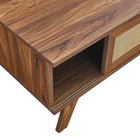 Modway Soma Coffee Table - Walnut-Assembly Required