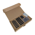 Kanto TV Wall Mounting Hardware Pack - Black-Screws Included: 4x M4x12mm, 4x M6x15mm, 4x M6x20mm, 4x M6x25mm, 4x M6x30mm, 4x M6x35mm, 4x M6x40mm, 4x M8x15mm, 4x M8x20mm, 4x M8x25mm, 4x M8x30mm, 4x M8x35mm, 4x M8x40mm, 4x M8x50mm
