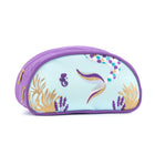 Louis Garneau Mermaid Half Moon Pencil Case with 2 Compartments-Pencil case