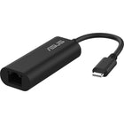 ASUS USB-C2500 V2 USB-C to 2.5G RJ45 Ethernet Adapter - Black-Intuitive LED indicators that let you easily check your network connection status at a glance. These LEDs offer real-time feedback, helping you quickly identify and resolve network connectivity issues