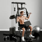 Soozier Home Gym Machine-Padded seat and backrest for comfort 