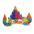 MAGNA-TILES mircoMAGS 70-Piece Deluxe Magnetic Construction Set-Safety Guaranteed: All MAGNA-TILES pieces are built to withstand countless hours of playtime. Our signature lattice prevents cracking, while fastening rivets keep magnets safe and secure. 