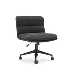 Brassex Pearson Office Chair - Black-Extra wide seating surface