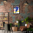 Oliver Ekman-larsson Toronto Maple Leafs - Framed Canvas - 22" x 31"-Officially licensed by the NHL and NHLPA